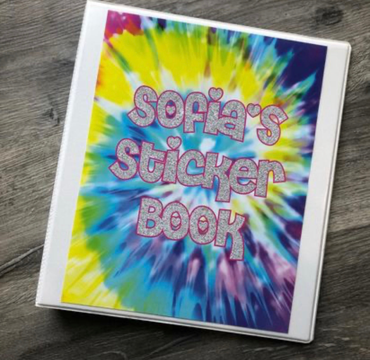 Personalized Sticker or Trading Card Books