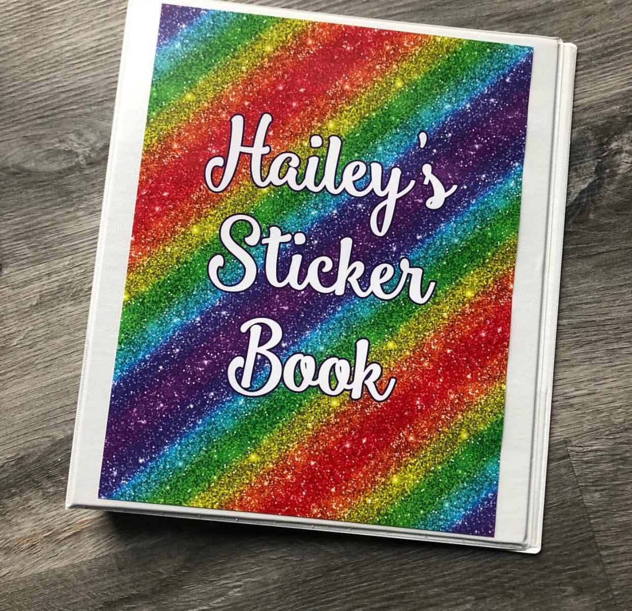 Personalized Sticker or Trading Card Books
